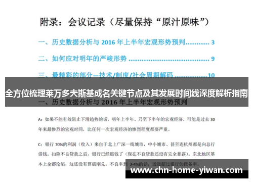 全方位梳理莱万多夫斯基成名关键节点及其发展时间线深度解析指南